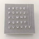 COLAR DE PRATA LETRA INICIAL CRAVEJADA