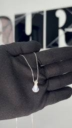 Colar Veneziana Aparecida Cravejado (Prata 925)