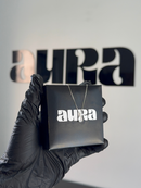 Colar Veneziana Ponto De Luz Gota Cristal - Transparente (Prata 925)