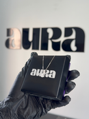 Colar Veneziana Ponto De Luz Gota Cristal - Transparente (Prata 925)