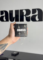 Colar 7 Trevos Cristal (Prata 925)