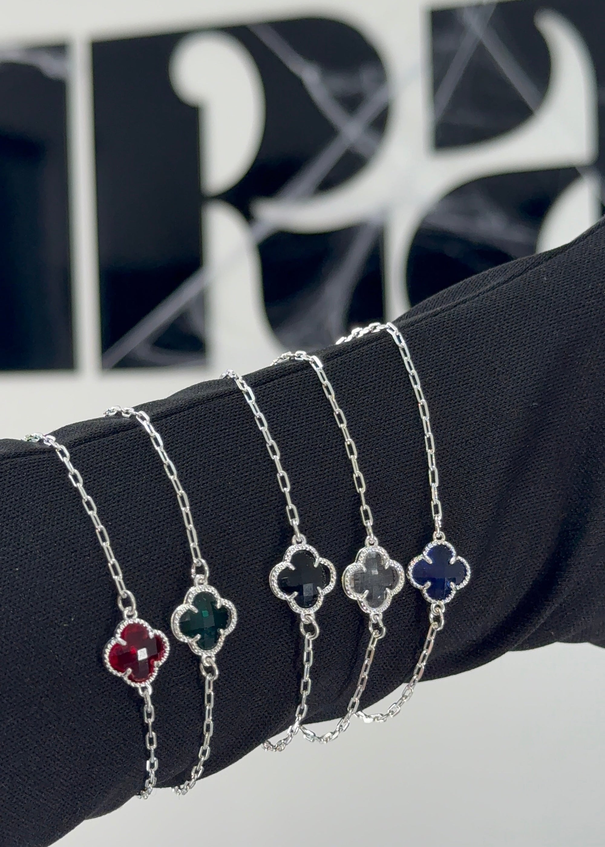 Pulseira 1 Trevo (Prata 925)
