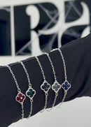 Pulseira 1 Trevo (Prata 925)