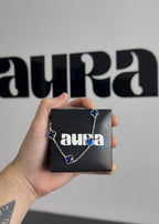 Pulseira 4 Trevos Azul (Prata 925)