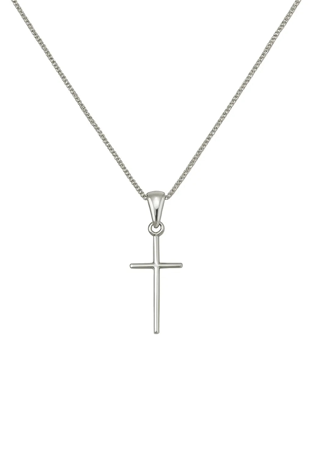 Colar Crucifixo Palito (Prata 925)