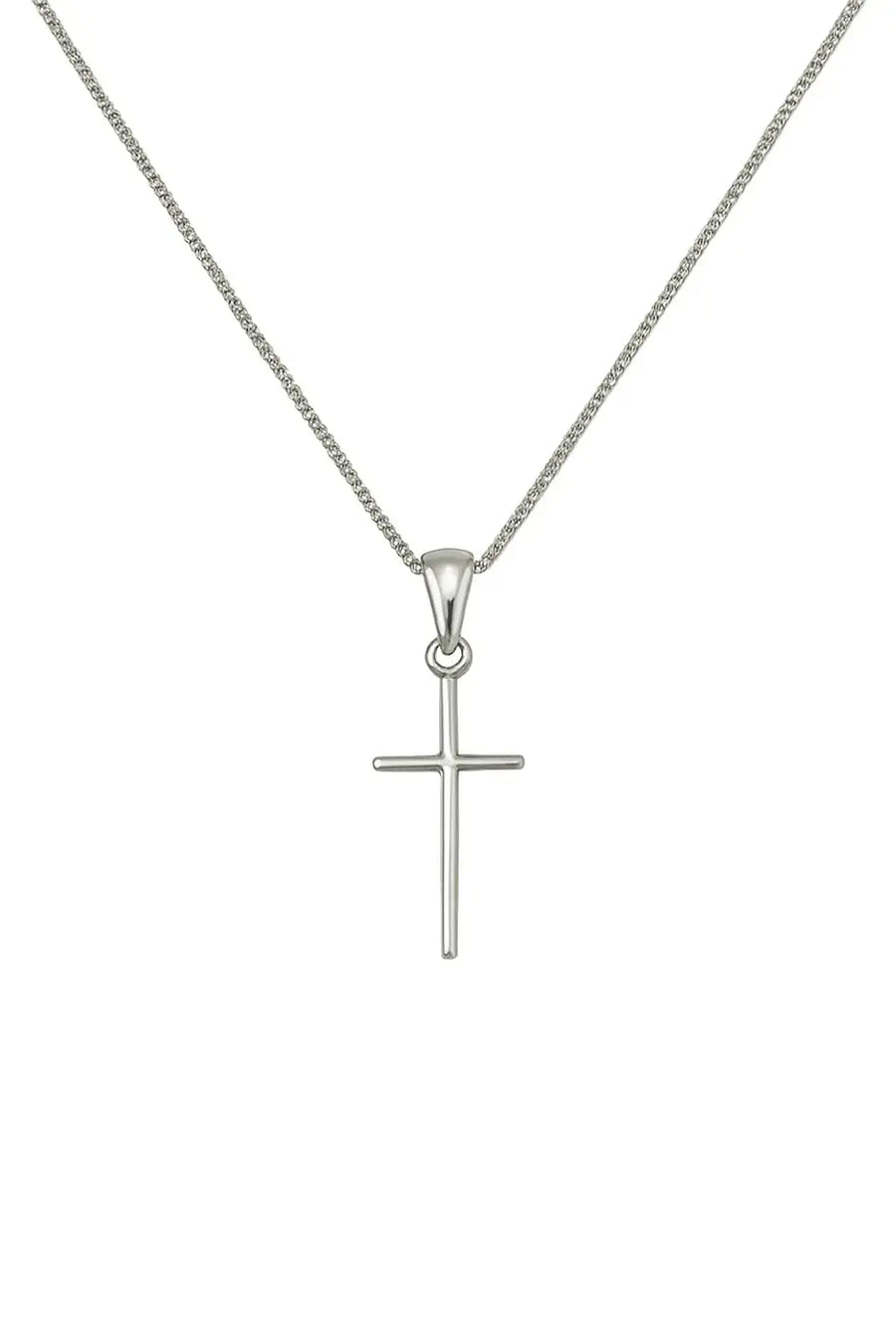 Colar Crucifixo Palito (Prata 925)