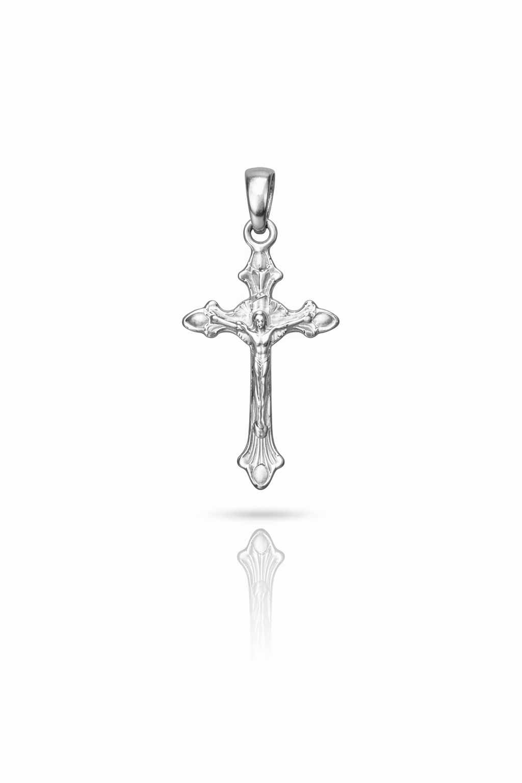 Pingente Crucifixo Jesus (Prata 925)