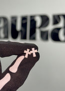 Brinco Crucifixo Cravejado (Prata 925)