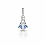 Pingente Aparecida Cravejado (Prata 925)