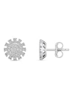 Brinco Chuveirinho Cravejado (Prata 925)