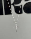 Colar Crucifixo Palito (Prata 925)