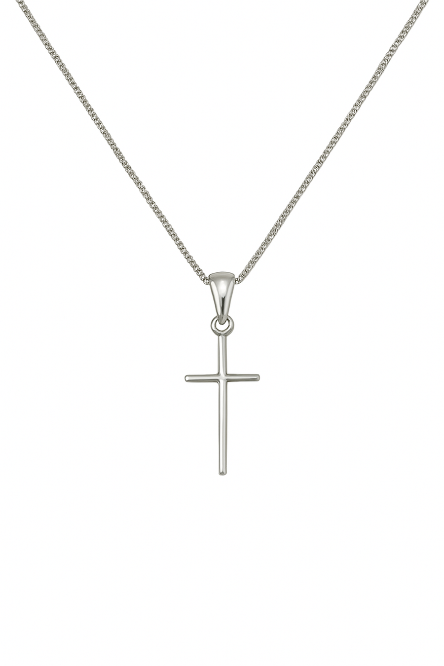 Colar Crucifixo Palito (Prata 925)