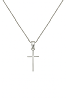 Colar Crucifixo Palito (Prata 925)