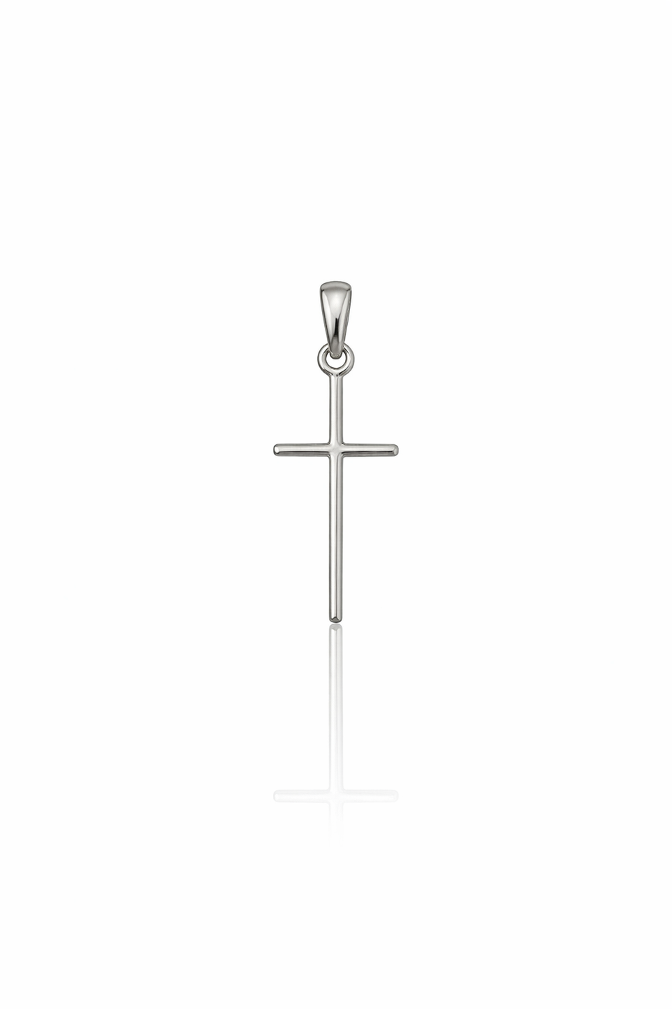 Pingente Cruz Palito (Prata 925)