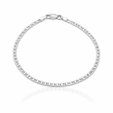Pulseira Piastrine 2,5mm (Prata 925)