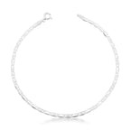 Pulseira Piastrine 2mm Masculina em Prata 925