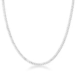 Corrente Grumet 2mm Masculina em Prata 925