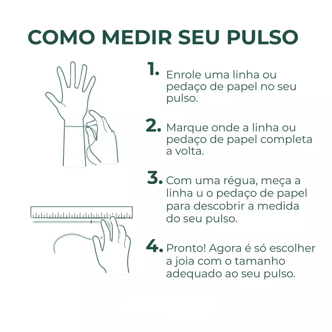 Pulseira Grumet 2mm Masculina em Prata 925