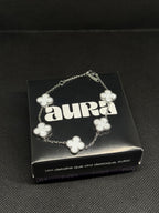 Pulseira 5 Trevos Branco