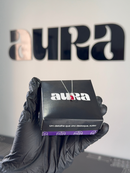 Colar Veneziana Ponto De Luz Gota Cristal - Vermelho (Prata 925)