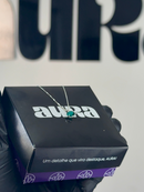 Colar Veneziana Ponto De Luz Cristal - Verde (Prata 925)