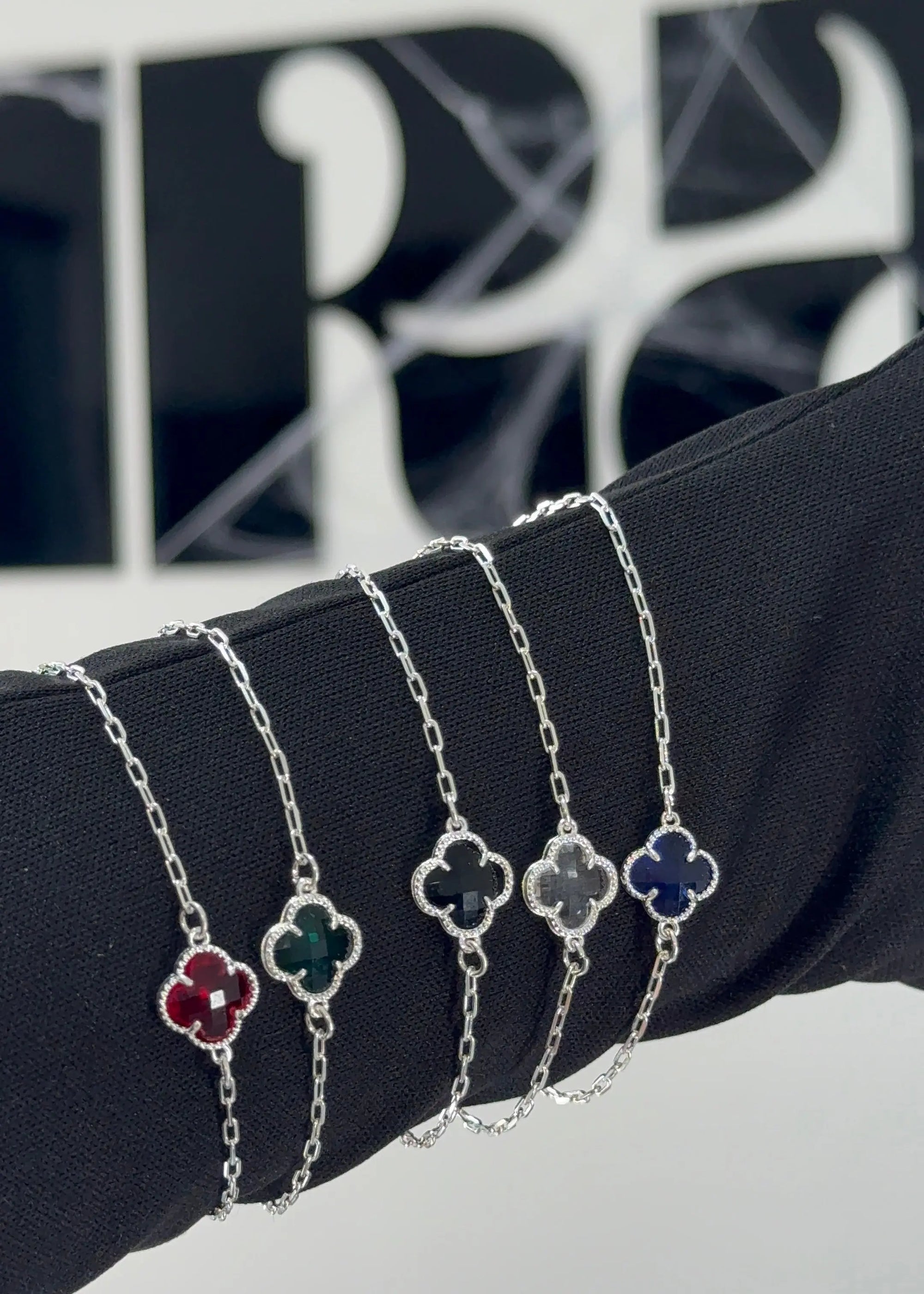 Pulseira 1 Trevo (Prata 925)